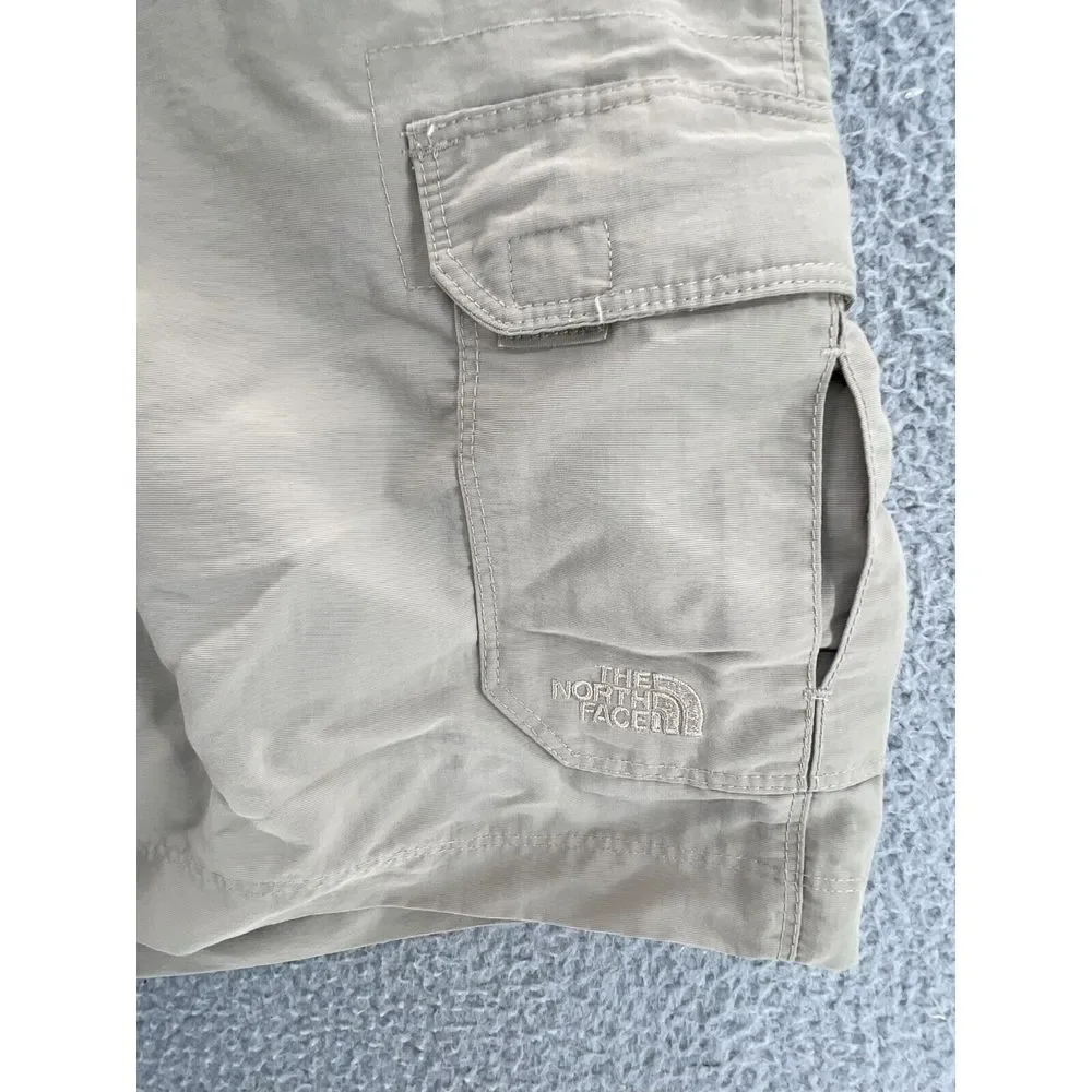 THE NORTH FACE Cargo Shorts Men's XL (38x10 Actual)‎ Beige Hiking Outdoors